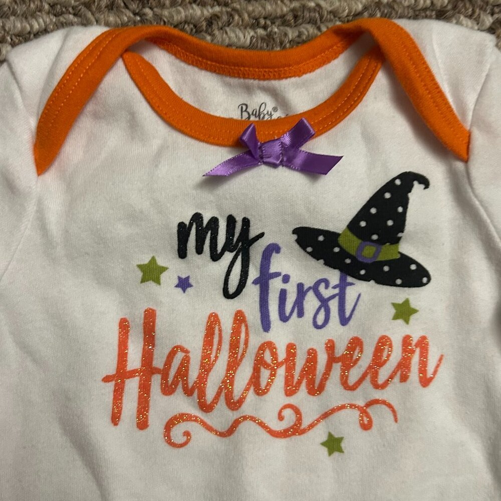 Baby "My First Halloween" Onesie - 3 Months